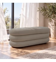 İnarch Dizayn Naturis Sandıklı Bench – Depolama Alanlı Modern Puf