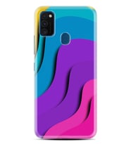Samsung M21 M22 M23 M30 M31S M32 Kılıf Desenli Silikon Renk Cümbüşü 1631