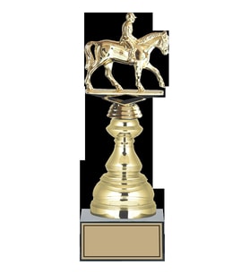 ODAK KUPA - Figürlü Kupalar - At / Binici Figürlü Kupalar FG-023 B - 29 cm