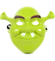 Yeşil Shrek Maskesi 21X25 Cm