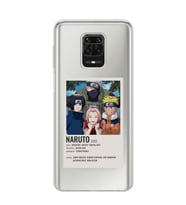Redmi Note 9 Pro/Note 9S Uyumlu Naruto Anime Desenli Şeffaf Telefon Kılıfı