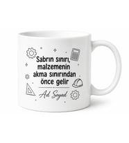 Mühendis Jargonu Yazılı Komik Kupa Bardak Hediye Özel Tasarım Porselen Mug