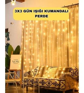 Zaman Ayarlı 8 Modlu Günışığı Perde Led Işık Usb Çalışma