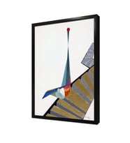 Soyut Çerçeveli Mdf Tablo
