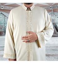Alim İmam Cübbesi Krem