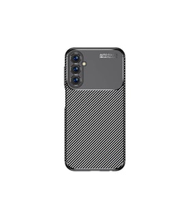 Galaxy A25 Kılıf Negro Karbon Tasarım Silikon Kılıf (Siyah)
