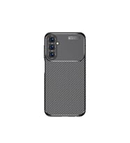 Galaxy A25 Kılıf Negro Karbon Tasarım Silikon Kılıf (Siyah)