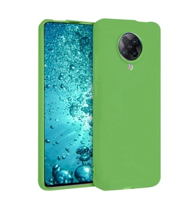 Xiaomi Redmi K30 Pro Kılıf Nano İçi Kadife Silikon - Yeşil