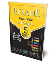 Efsane 5.Sınıf Sosyal Bilgiler Soru Bankası (Karışık)