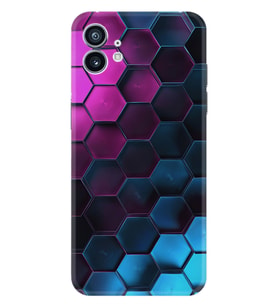 Nothing Phone 2 Kılıf Desenli Silikon Platinium Series Petek 1825