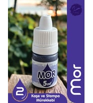 Kaşe Istampa Mürekkebi 5 ml  - Mor-T870