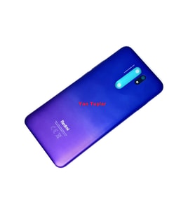 Tkgz Xiaomi Redmi 9 Kasa Arka Pil Batarya Kapağı MAVİ
