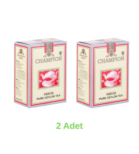 Champion Pekoe Siyah Dökme Seylan Siyah Çayı 1000 gr X 2 Adet