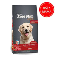 Free Max Kuzu Etli Yetişkin Kuru Köpek Maması 1 Kg AÇIK