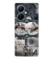 Vivo V29 Lite Kılıf Hayat Serisi Desenli Kesişen Eller-ürün Kodu 2011