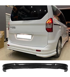 Ford Courier Arka Ek Difüzör Siyah Plastik 2014 2015 2016 2017 2018 Arka-difizör-bodykit-ek-karlık