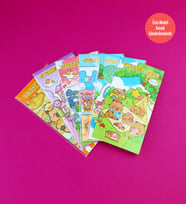 Capybara Tasarımlı Sticker Kitabı – 6 Sayfa