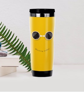BK Gift Coffee Tasarımlı Çelik Termos Bardak-1