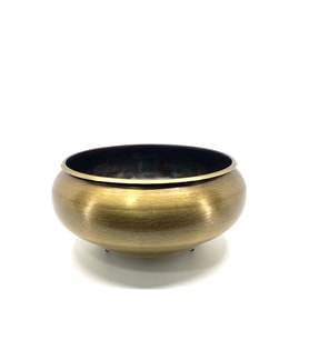 BY ARİ UFO VAZO BRONZ RENK VZ144-3