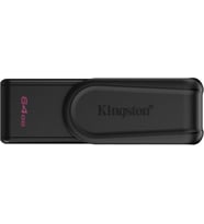 Kingston Datatraveler Exodia S Usb Bellek - 64Gb - Usb 3.2 Gen 1 - Usb Tip A - Siyah/Siyah