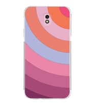 Samsung Galaxy J7 Pro  Kamera Korumalı Kapak Renk Cümbüşü Tasarımlı  Şeffaf  Kılıf