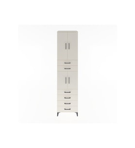 Hyperion Dolap 3 Raflı 6 Çekmeceli 4 Kapaklı 60x44x243 Aytaşı-Aytaşı