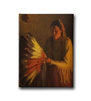 Kızılderili Portresi  Canvas Tablo ETD105