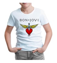 Bon Jovi Beyaz Çocuk Tshirt