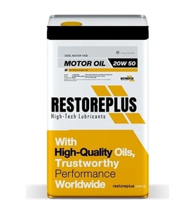 RESTOREPLUS Motor OIL 20W 50 Ağır Hizmet Dizel Motor Yağı (16 Lt)