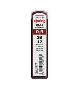 ROTRING HI-POLYMER MİN 0.5 2B KALEM UCU