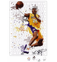 Kobe Bryant Signature Puzzle 240 Parça Yapboz