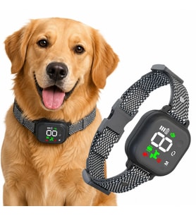 Valkyrie Otomatik Havlama Önleyici Köpek Eğitim Tasması LCD Ekranlı IP67 Su Geçirmez USB Type-C Şarjlı