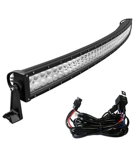 Off Road Uyumlu LED Bar Kavisli Model Çift Sıra LED 240Watt 105Cm 80 LED