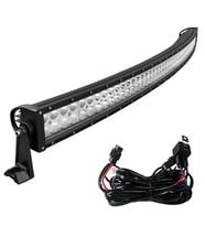 Off Road Uyumlu LED Bar Kavisli Model Çift Sıra LED 240Watt 105Cm 80 LED