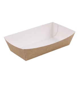 Naturel Konik Tabak Büyük 9x15x5cm  200 ADET