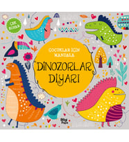 Çocuklar İçin Mandala - Dinozorlar Diyarı
