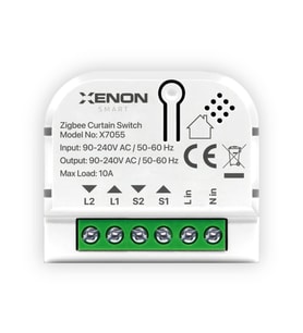 Akıllı Anahtar  Zigbee Perde ve Panjur Modülü, Jaluzi Kontrolü, App Uyumlu, Akıllı Röle (X7055)