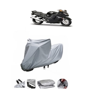Honda CBR 1100 XX Gri Motosiklet Brandası ARKA ÇANTA UYUMLU DEĞİLDİR