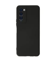 Tecno Camon 18 Kılıf Nano İçi Kadife Silikon - Siyah