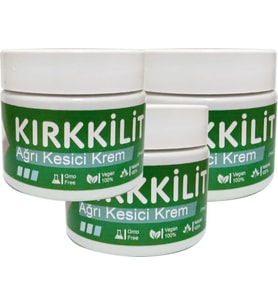 Kırk Kilit Otu A-37 Büyük Boy Heryere Paincream 3ADET 150 ml Agrikremi