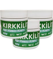 Kırk Kilit Otu A-37 Büyük Boy Heryere Paincream 3ADET 150 ml Agrikremi
