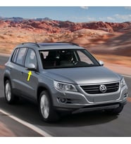 VW Tiguan 2008-11 Sağ Dikiz Ayna Sinyal Lambası Alt Işıklı 5N0949102C