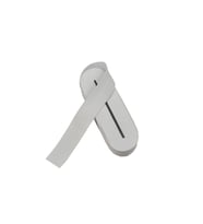BEYAZ - 4CM PAÇA LASTİK YASSI GENİŞ 10MT (5668)
