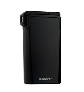 Quantoro Tek Torch Pürmüz / Soft Flame Siyah Metal Puro Çakmağı - TRZ1158
