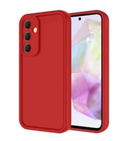 Galaxy A16 5G Kılıf Viera Silikon - Kırmızı