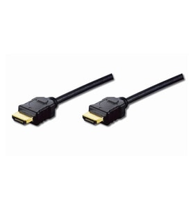 Digitus HDMI Kablo Altın Uçlu Siyah (2m) FHD