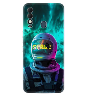 Tecno Spark 8T Kılıf Resimli Desenli Silikon Platinium Series Space 1814