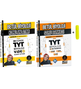 Betül Biyoloji Konu Anlatımı Ve Soru Bankası 28 Günde TYT Biyoloji Kr Akademi Yayınları