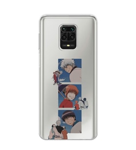 Xiaomi Redmi Note 9S - Redmi Note 9 PRO Uyumlu Gintama Tasarımlı Şeffaf Telefon Kılıfı