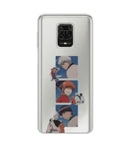 Xiaomi Redmi Note 9S - Redmi Note 9 PRO Uyumlu Gintama Tasarımlı Şeffaf Telefon Kılıfı